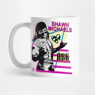 Shawn Michaels HBK Neon Poster Mug